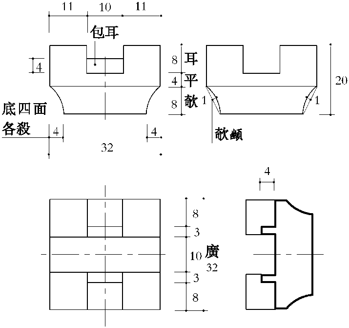 第四節(jié) 大枓、小枓圖樣一